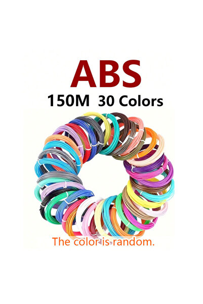 Choice1 خيط طباعة ثلاثية الأبعاد من مادة ABS، 30 لونًا، طول 150 مترًا، مصنوع ...