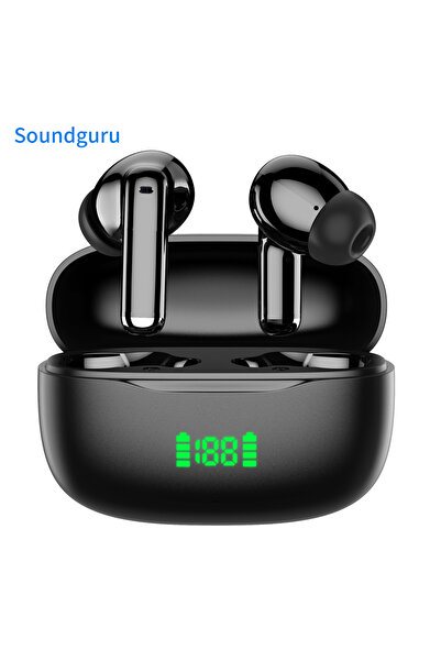 Choice سماعات أذن بلوتوث أصلية سوداء 2026 بتقنية إلغاء الضوضاء ENC، سماعات رأ...