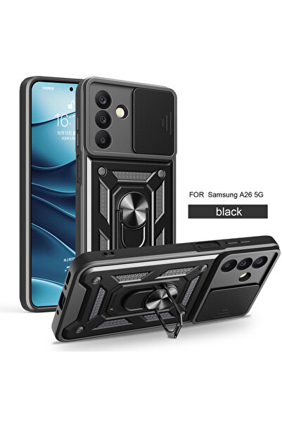 Choice7 جراب حماية عدسة الكاميرا المنزلق الأسود من سامسونج A26 5G، متوافق مع ...