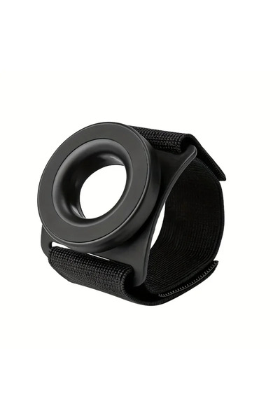 Choice حامل هاتف محمول أسود اللون، مزود بمغناطيس قوي، يُثبت على المعصم، ومناس...