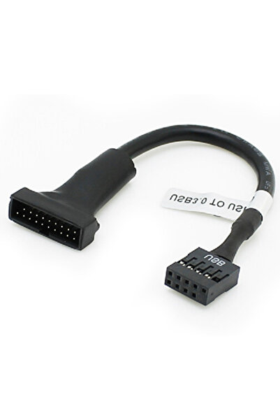 Choice كابل محول من منفذ USB 3.0 أنثى ذو 19/20 سنًا إلى منفذ USB 2.0 ذكر ذو 9...