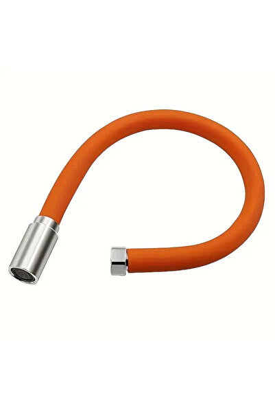 Choice أنبوب تمديد رغوي عالمي برتقالي اللون بطول 30 سم، قابل للتعديل، مناسب ل...