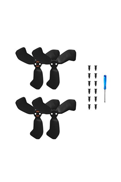 Choice3 مراوح احتياطية سوداء عدد 2 زوج، مروحة Neo ثنائية الشفرات مع مفك براغي...