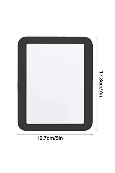 Choice Black 12.5*18cm Lker Mirror Magnet Small Lker Mirror Portable Rectangu...