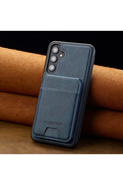 Choice Galaxy S26 Ultra Blue Detachable Leather Case For S26 S25 Ultra S24 Pl...