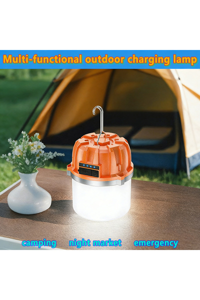 Choice1 2Pcs charging Lamp 500W LED Camping Lantern USB Rechargeable Portable...