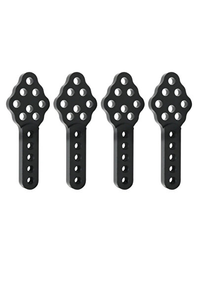 Choice1 black RC Crawler Aluminium Metal Shock Absorber Mount Adjust Height A...