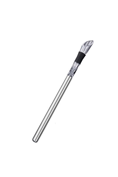 Choice Silver Wine Chiller 3 in 1 Stainless Steel Wine Bottle Cooler Stick Ra...