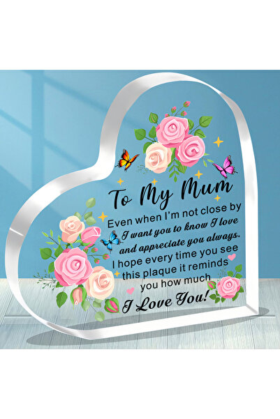 Choice DM-1105 هدايا للأم، هدايا عيد الأم من الابنة أو الابن إلى أمي، أحبك، ل...