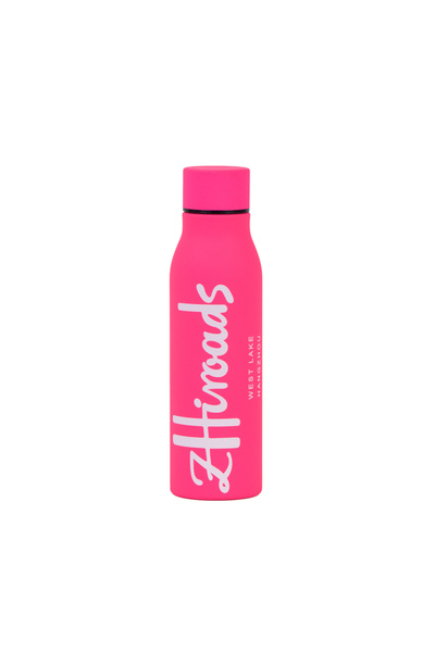 Choice4 زجاجة ماء محمولة من الفولاذ المقاوم للصدأ، لون وردي، سعة 500 مل، مناس...