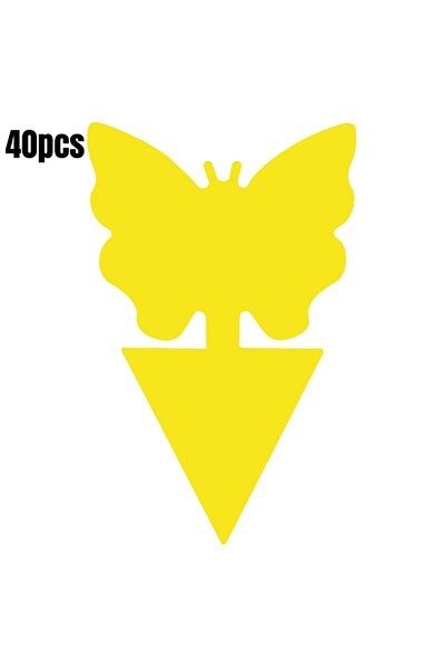 Choice3 فراشات لاصقة 40 قطعة (10-40 قطعة) مصيدة ذباب الفاكهة، مصيدة حشرات لاص...