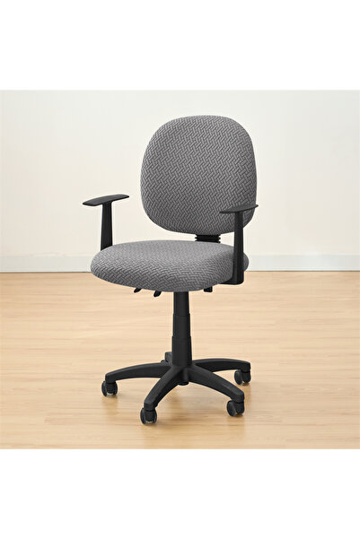Choice3 1set chair cover A3 2pcs/set Anti-dirty Office Armchair Cover Jacquar...