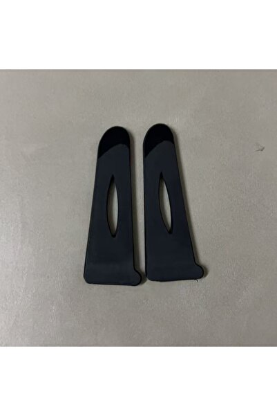 Choice أسود، قطعتان أو 2/4 قطع، مصنوع من مادة PVC، أكمام ملابس، مشبك إبزيم بل...