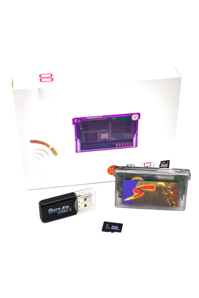 Choice Black 2G SC GBA FlashCard Mini SD Game Card for SP GBM IDS NDS NDSL GB...