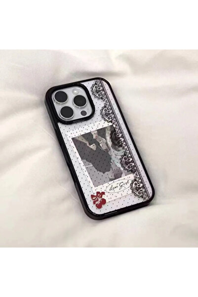 Choice30 جراب حصري لهاتف iPhone 16 Pro فقط، غلاف هاتف مبتكر ولطيف دانتيل منقّ...