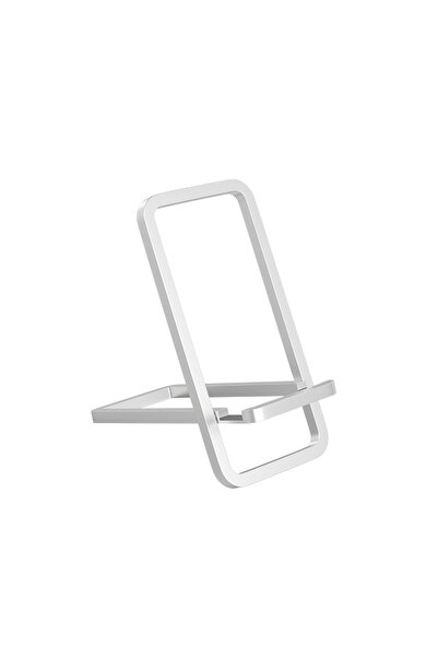 Choice1 حامل هاتف محمول جديد من سبائك الألومنيوم الفضية، فائق النحافة، حامل م...