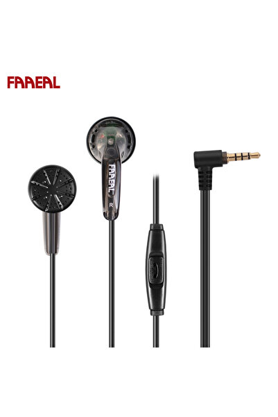 Choice5 Gray With Mic FAAEAL Iris Ancestor Earphone Super Bass 3.5mm Wired He...