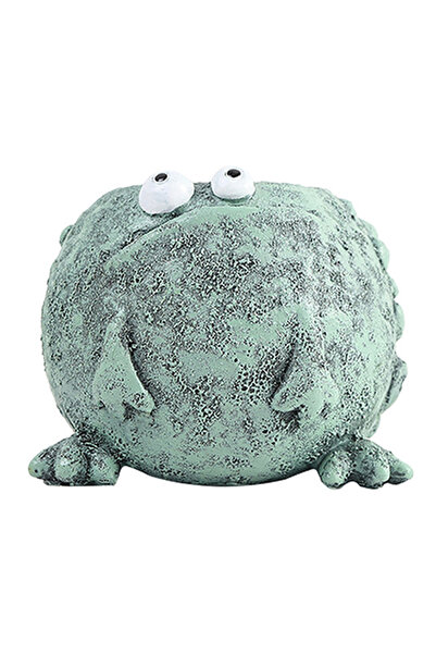 Choice3 وعاء زهور على شكل ضفدع كرتوني مصنوع من الراتنج، وعاء نباتات عصارية لط...