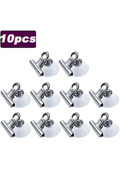 Choice 10 قطع مشبك شفط للجدار مقاس 41×38 ملم، مشبك شفط للنوافذ والمكاتب والمن...