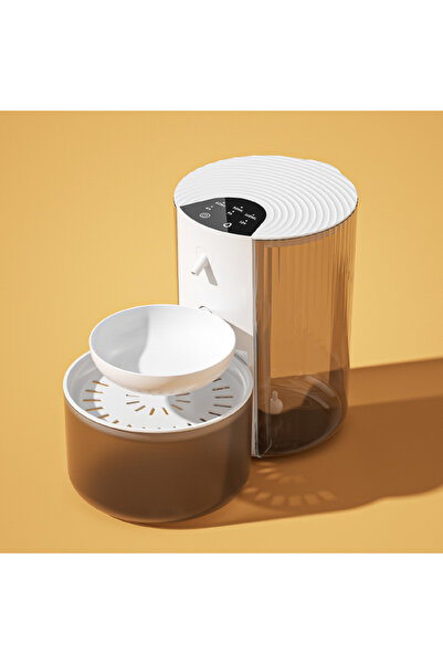 Choice1 موزع مياه للقطط سعة 3000 مل، أبيض، مزود بخاصية الإمالة الذكية، قابل ل...