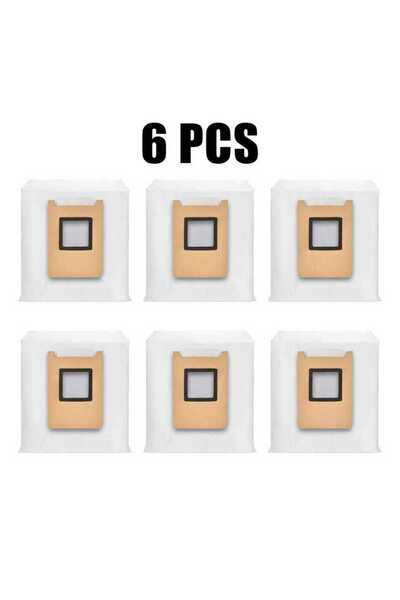 Choice1 6 حقيبة غبار E25 متوافقة مع مكنسة روبوت Eufy E28 Omni/ E25 Omni، سعة ...