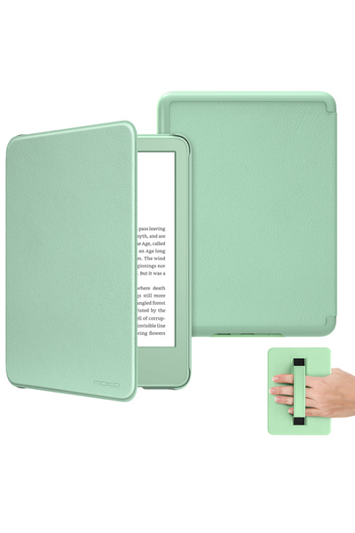 Choice4 جراب أخضر من نبات الصبار لجهاز كيندل الجديد كليًا مقاس 6 بوصات (الجيل...