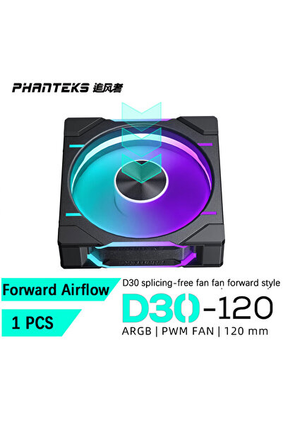 choice2 A-RGB WHITE Clockwise BK 1pcs PHANTEKS D30-120 12cm ARGB splicing-fre...