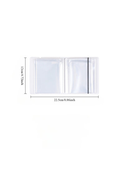 Choice دفتر تخزين صغير (قطعة واحدة) - ألبوم بطاقات ذو سعة كبيرة - 40 صفحة داخ...