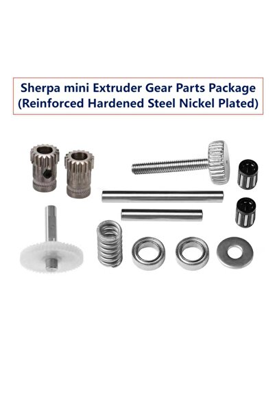 Choice1 مجموعة شيربا ميني 2 لأجزاء طابعة ثلاثية الأبعاد، مجموعة تروس مزدوج لط...