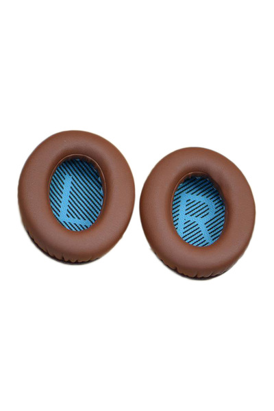 Choice8 وسادات أذن بديلة بنية وزرقاء LR لسماعات Bose Quiet Comfort QC2/QC15/Q...