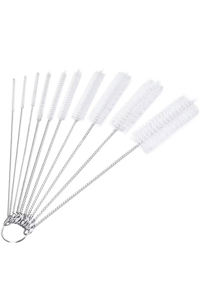 Choice1 white 10Pcs/Set Multifunctional Portable Stainless Steel Household Bo...