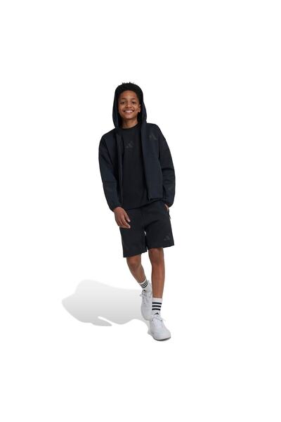 adidas J Z.N.E.FZ Çocuk Siyah Sweatshirt JF2847