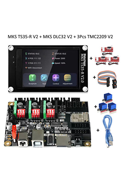 Choice7 Combination 5 3D Printer S DLC32 V2.1 32bits Motherboard Offline Cont...