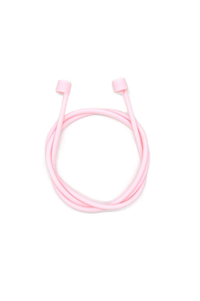 Choice6 حزام سماعات أذن وردي اللون لسماعات AirPods، حزام مضاد للضياع، حبل لسم...