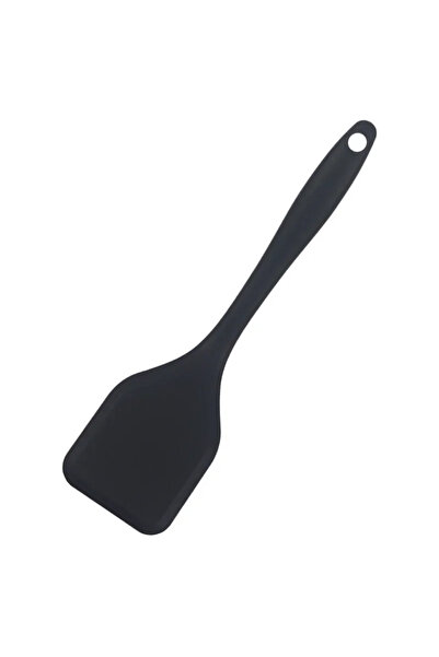 Choice1 black 1pcs Silicone Fish Turner Thin Slotted Spatula for Ntick Pan Om...
