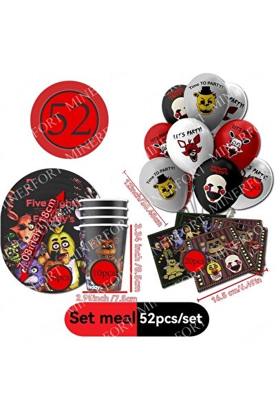 Choice1 Five Nights at Freddy's 52Pcs Combination 52pcs B FNAF Themed Cartoon...