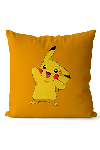 Choice 15155107 غطاء وسادة أنمي بوكيمون، شخصية أنمي بيكاتشو وبولباسور، وسادة ...
