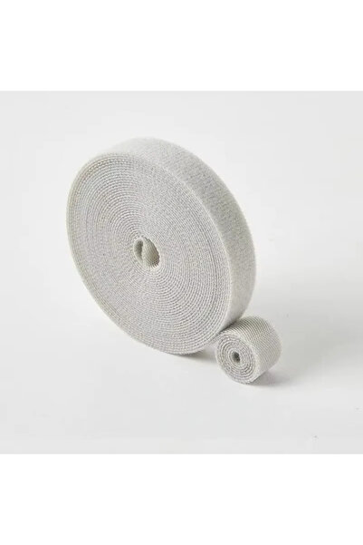 choice2 منظم كابلات رمادي من 3M بطول 3 أمتار، لتنظيم الكابلات، بكرة، حزام لسم...