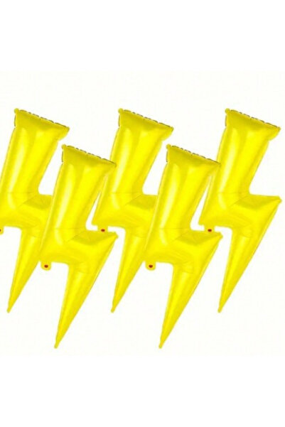 Choice1 مجموعة بالونات أخرى بتصميم سحابة البرق (5 قطع) لتزيين حفلات أعياد الم...