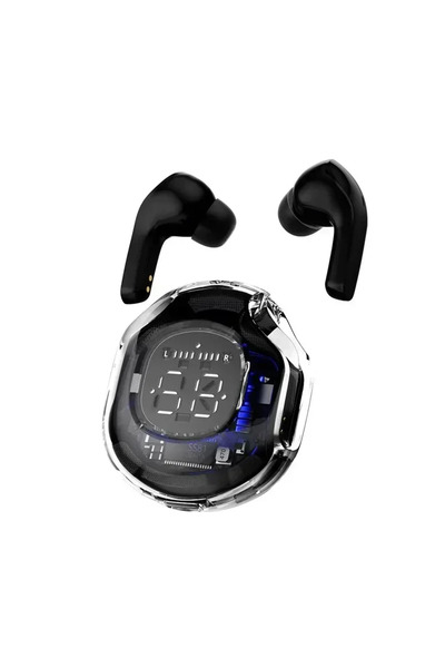 Choice4 سماعة رأس بلوتوث لاسلكية T8 سوداء، سماعات بلوتوث لاسلكية، شاشة عرض رق...