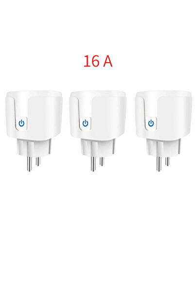 Choice5 قابس أوروبي 16 أمبير، 3 قطع، تويا 16 أمبير/20 أمبير، قابس ذكي بتقنية ...