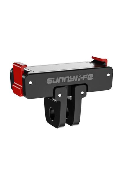 Choice قاعدة محول مغناطيسية سوداء اللون سريعة الفك لكاميرا DJI Osmo Action 5 ...