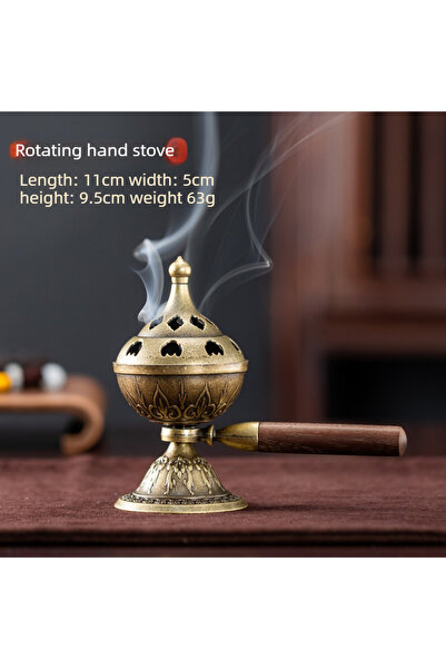 Choice فرن دوار محمول باليد صغير الحجم، لا يحتوي على مسحوق لزج، مناسب لتحضير ...