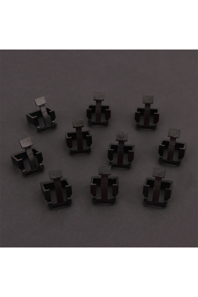 Choice Black 10Pcs Network Cable Crystal Head Buckle Replaceable RJ45 Plug Pr...