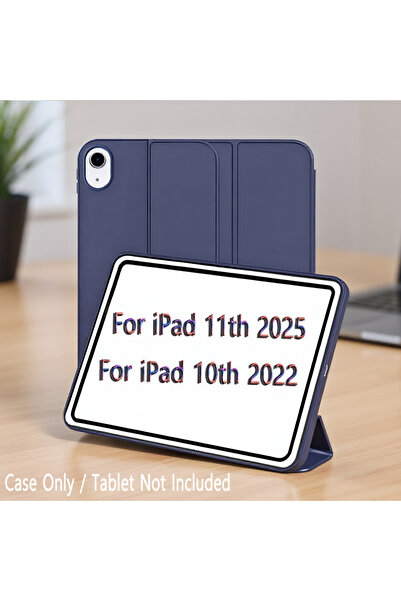 Choice7 جراب أزرق داكن لجهاز iPad 11/10 الجيل الحادي عشر (A16) / الجيل العاشر...