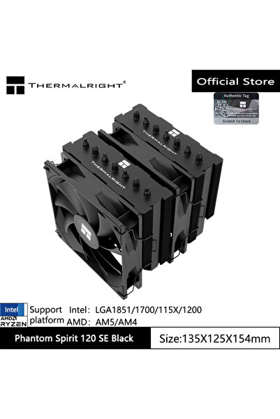 Choice NO RGB Other PS 120 SE BK Thermalright Phantom Spirit 120 SE Black Com...