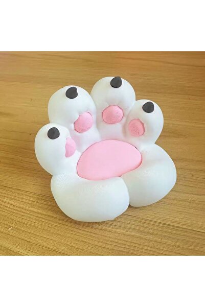 Choice حامل هاتف أبيض لطيف على شكل مخلب قطة، قاعدة مبتكرة، تصميم أنيق، تخفيف ...