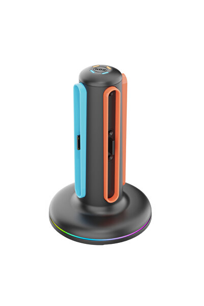 Choice علبة شحن سوداء لجهاز نينتندو سويتش 2، ملحقات لجهاز نينتندو سويتش 4 جوي...