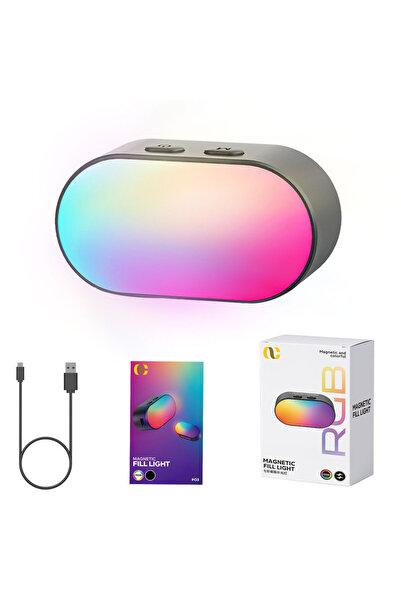 Choice مصباح RGB L1 AHUAN RGB مغناطيسي للتصوير الفوتوغرافي والفيديو بتقنية LE...