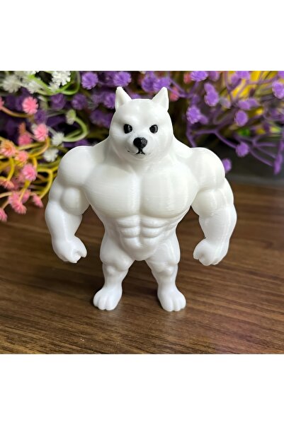 Choice تمثال كلب مفتول العضلات مطبوع بتقنية ثلاثية الأبعاد، تمثال كلب مفتول ا...